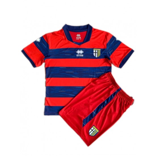 Camisola Parma Guarda-redes Criança Equipamento Primeiro 2021-2022 Manga Curta